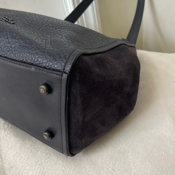 Coach Leather and Suede Bag EUC - Picture 12 of 15